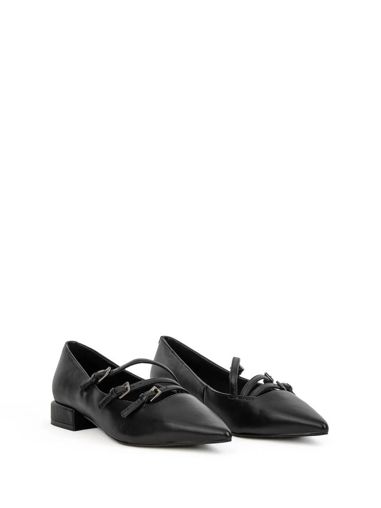 BRUNO PREMI Black Leather Ballerina 2