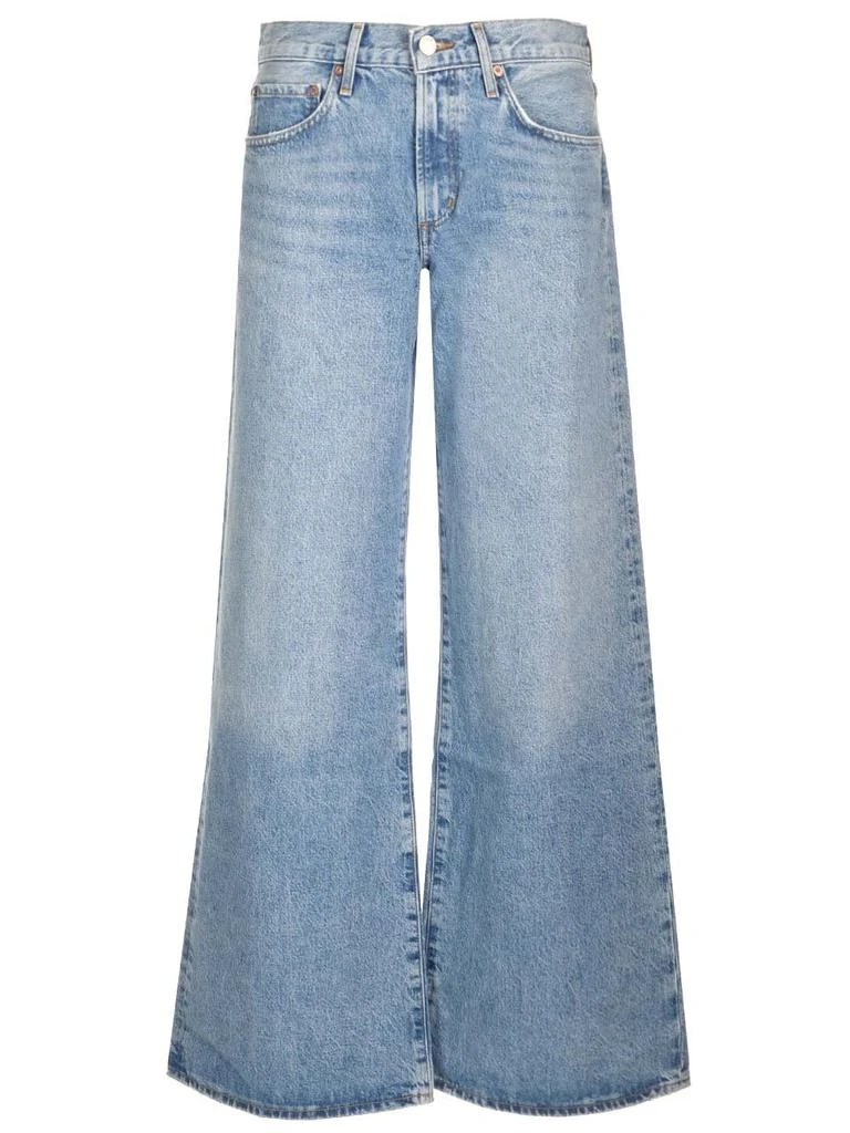 AGOLDE AGOLDE Clara Low Rise Wide-Leg Jeans 1