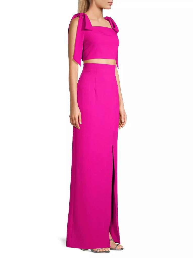 Black Halo Eve Clayton Two-Piece Gown 4