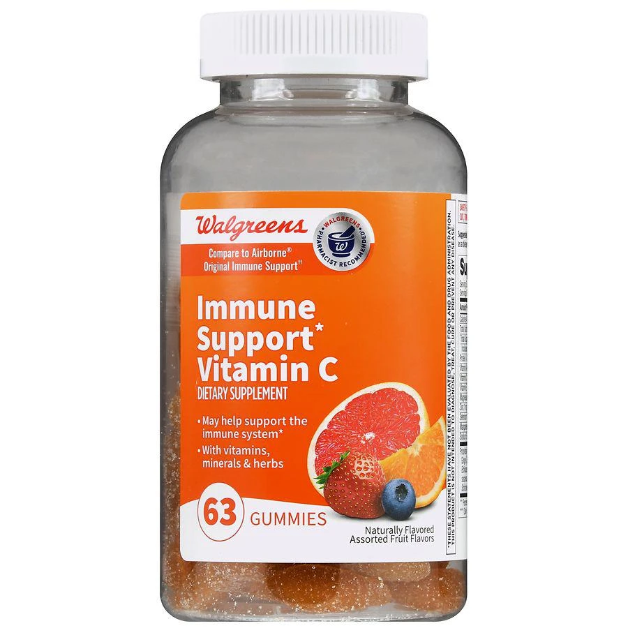 Walgreens Immune Support Vitamin C Gummies 2