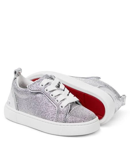 Christian Louboutin Funnyto glitter leather sneakers 6