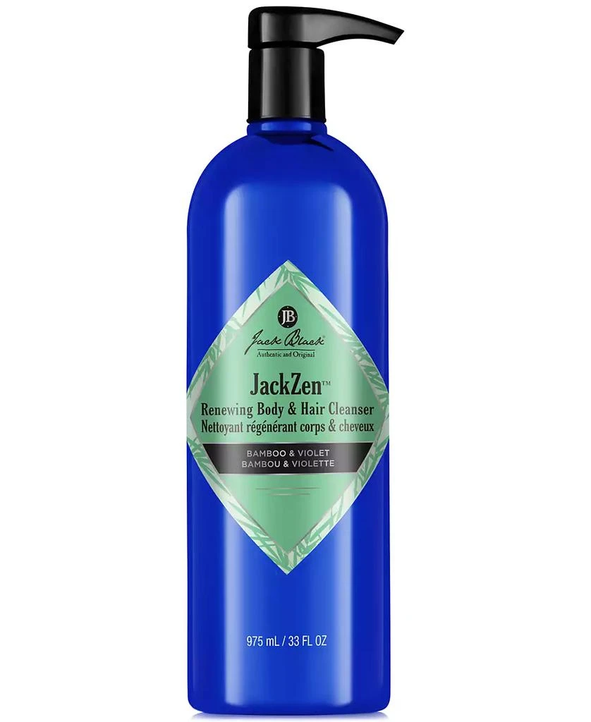 Jack Black JackZen Renewing Body & Hair Cleanser, 33 oz. 1