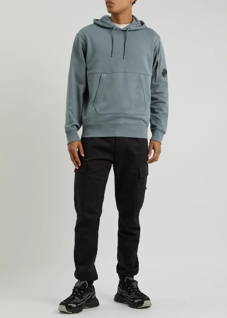 C.P. Company Diagonal Raised hooded cotton sweatshirt 4