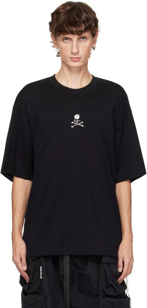 mastermind JAPAN Black Loopwheel T-shirt 1