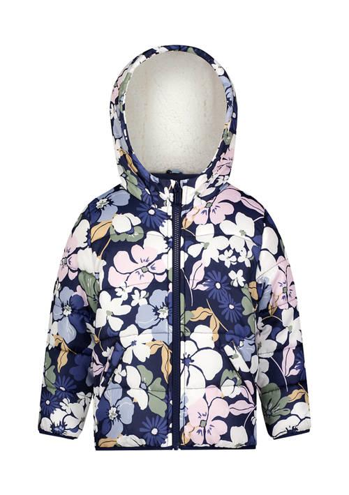 Carter's Toddler Girls Printed Puffer Jacket