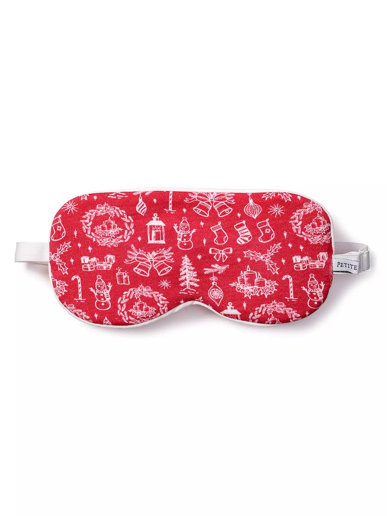 Petite Plume Kid's Whimsical Winter Sleep Mask