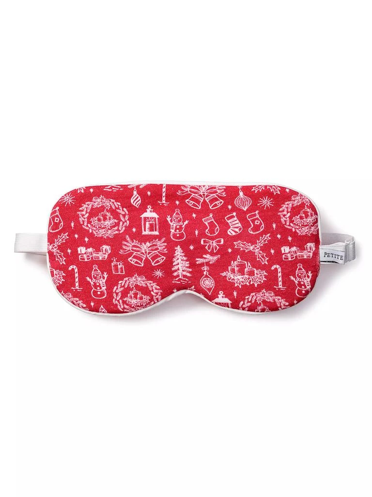 Petite Plume Kid's Whimsical Winter Sleep Mask 1