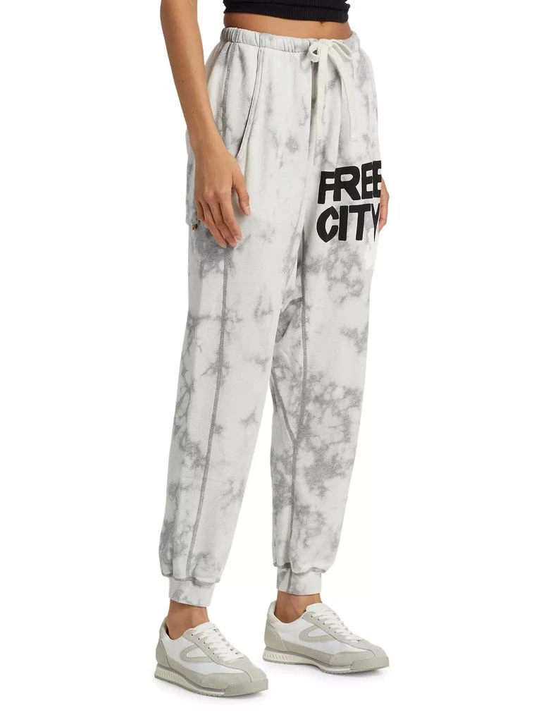 FREECITY Superbleachout Logo Sweatpants 4