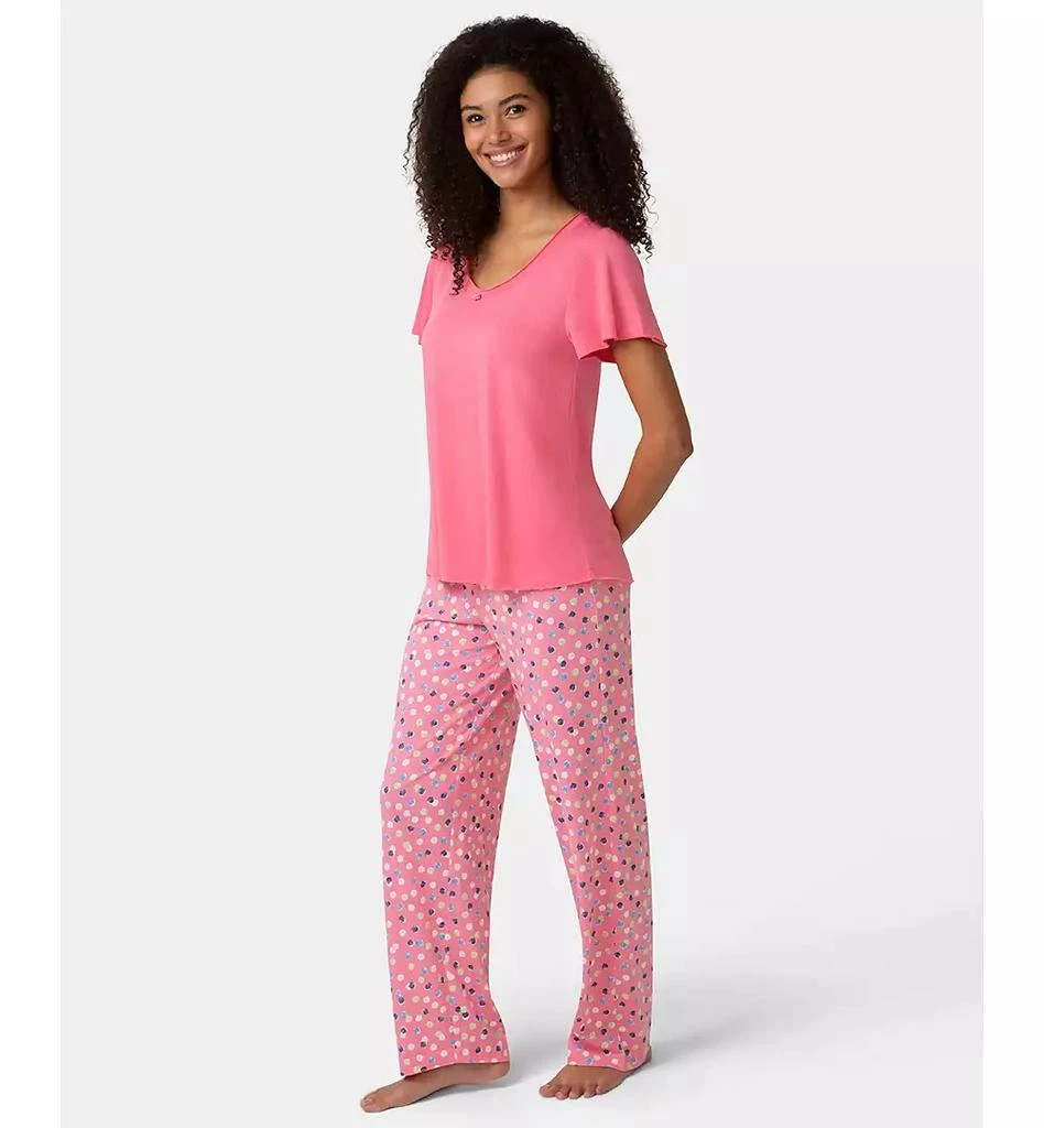 Hue Women
s Short-Sleeve Rosette Sleep T-Shirt 3