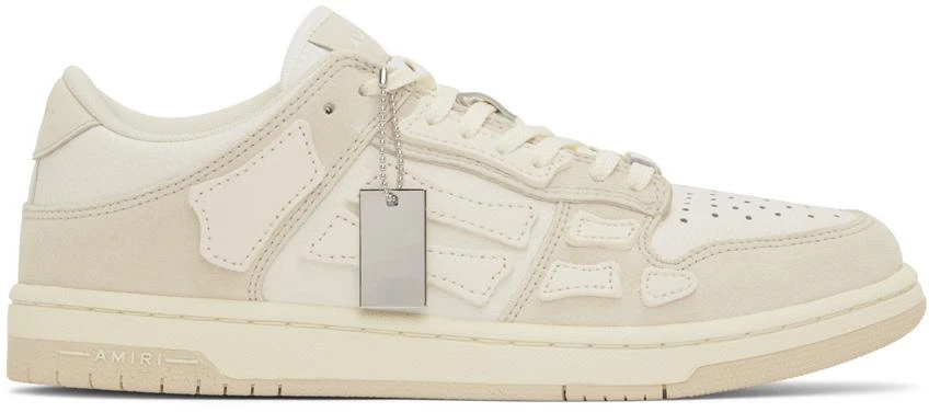 AMIRI Off-White Skel Top Low Sneakers