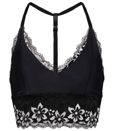 Adam Selman Sport Lace triangle sports bra 1