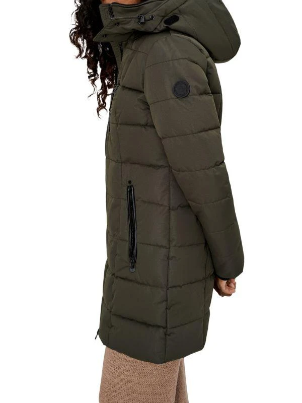 NOIZE Hannah Faux Fur-Trim Parka 3