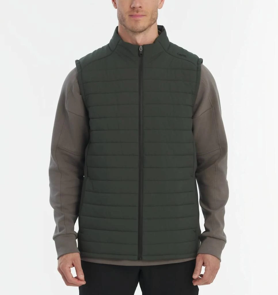 UNRL Men
s Vancouver Quilted Vest In Pine