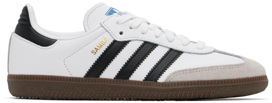 Adidas White Samba OG Sneakers