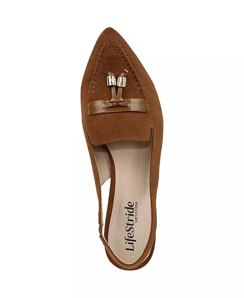LifeStride Audrey Slingback Tassel Pumps 4