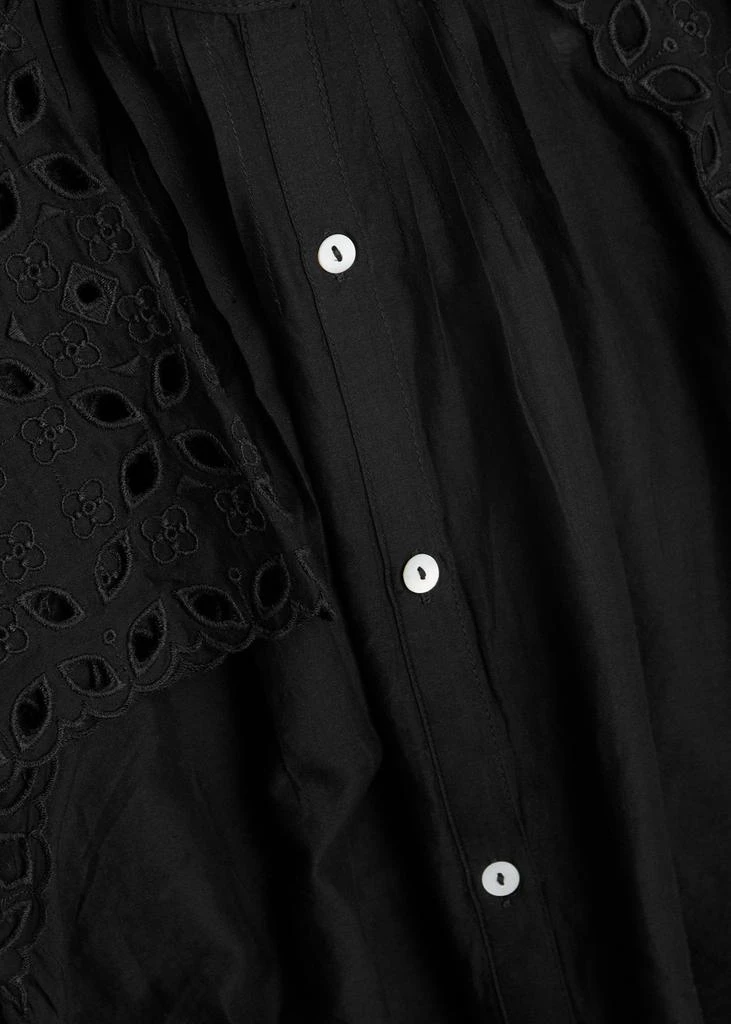 Rails Cerise eyelet-embroidered cotton blouse 5
