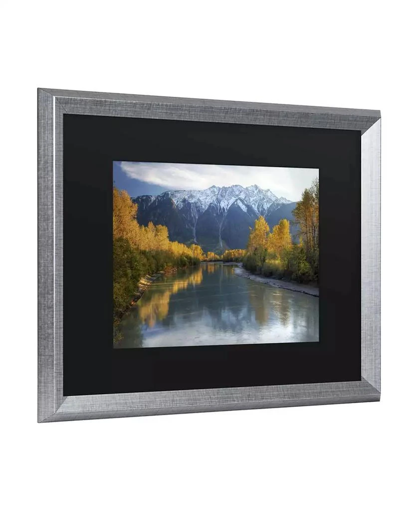 Trademark Global Pierre Leclerc Autumn River Matted Framed Art - 27" x 33" 2