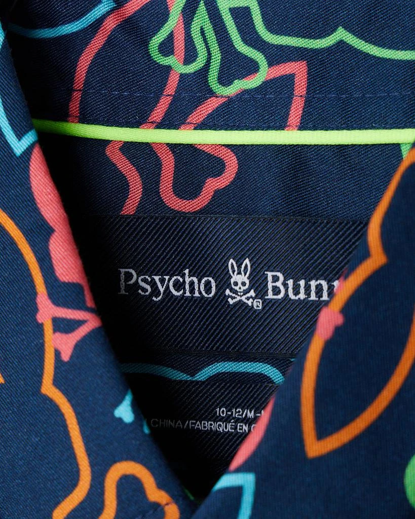 Psycho Bunny Boys' Barrett All Over Print Shirt - Little Kid, Big Kid 5