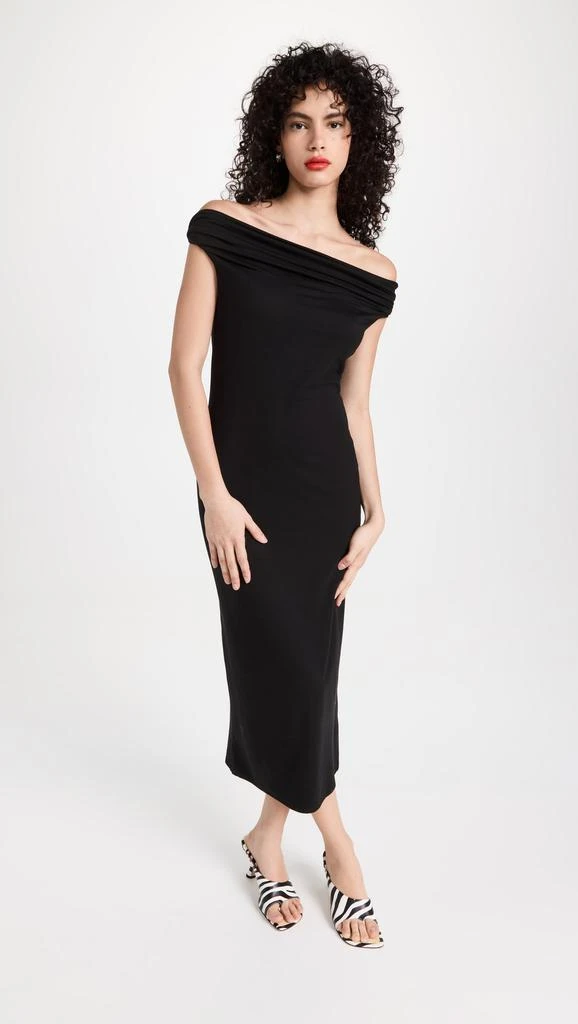 Reformation Jamen Off Shoulder Knit Midi Dress 4