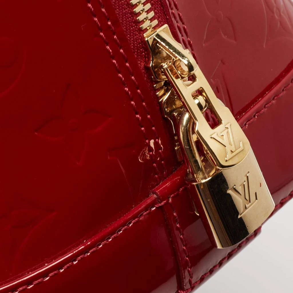 Louis Vuitton Louis Vuitton Red Monogram Vernis Alma GM 6