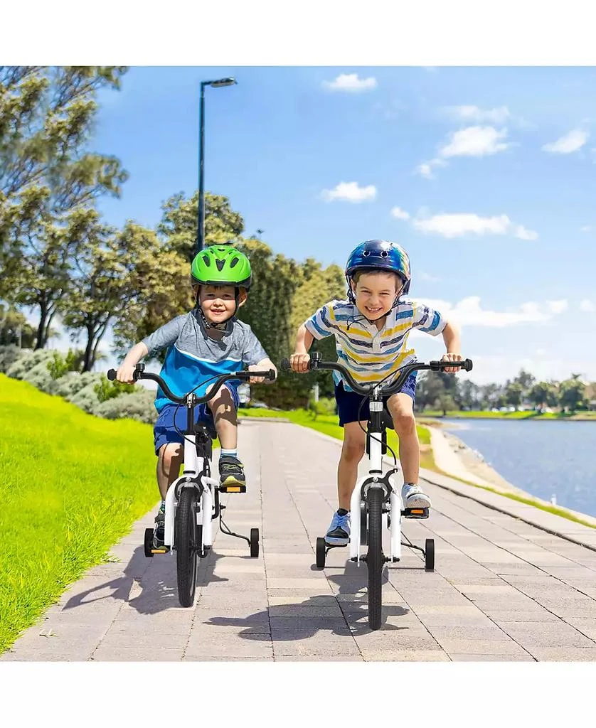 SUGIFT 18 Inch Kid
s Bike with Training Wheels and Coaster Brake 2