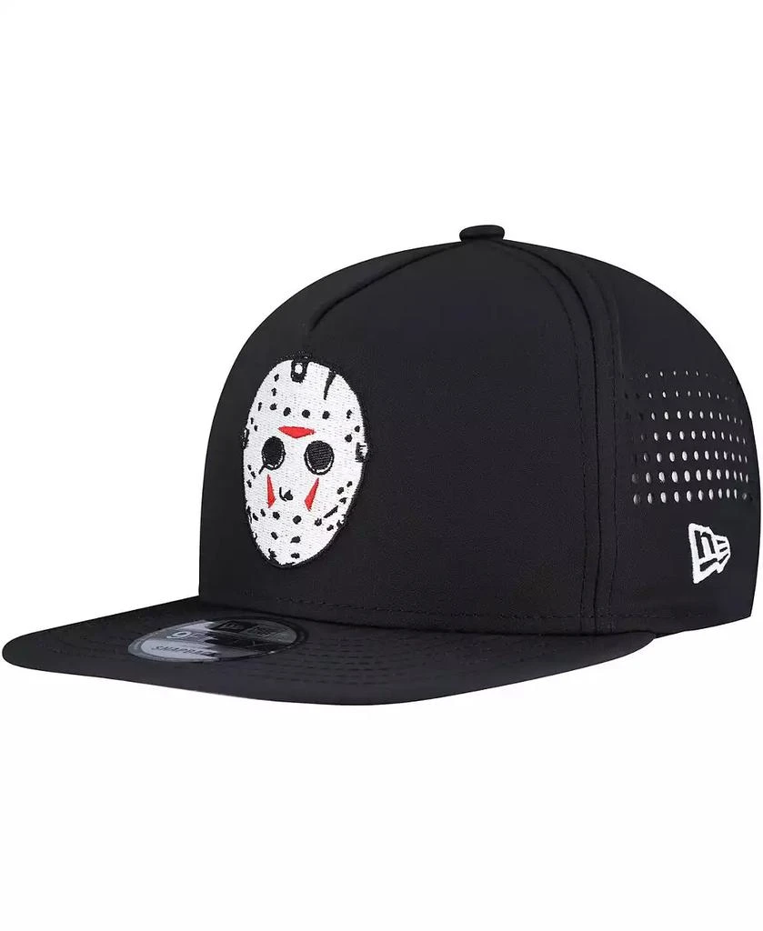 New Era Men's Black Friday the 13th Vented 9FIFTY Snapback Hat 1