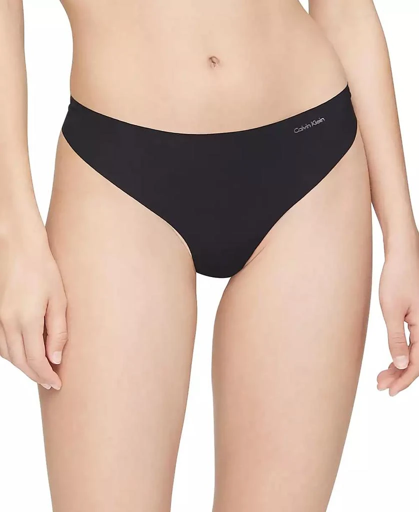 Calvin Klein Women's Invisibles 3-Pack Thong Underwear QD3558 2