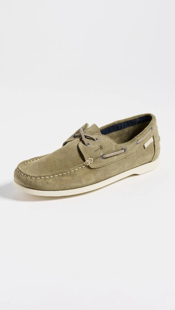 Manebi Suede Boat Shoes 1