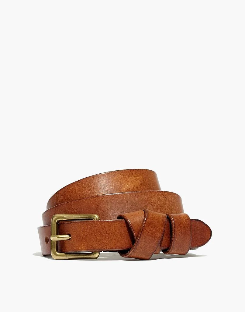 Madewell Leather Crisscross Skinny Belt 1