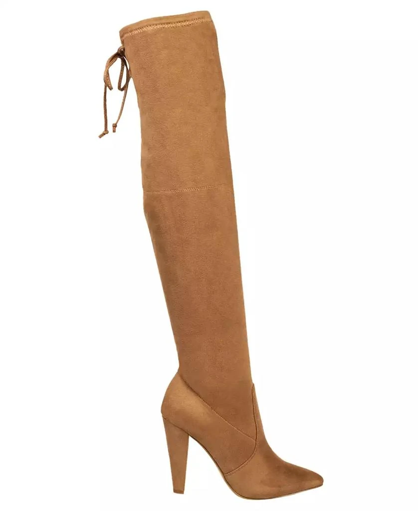 French Connection Women's Jordan Cone Heel Lace-up Over-The-Knee Boots 2