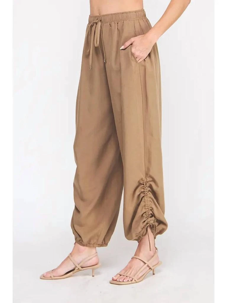 ALLIE ROSE Allie Rose - Satin Drawstring Pant 3