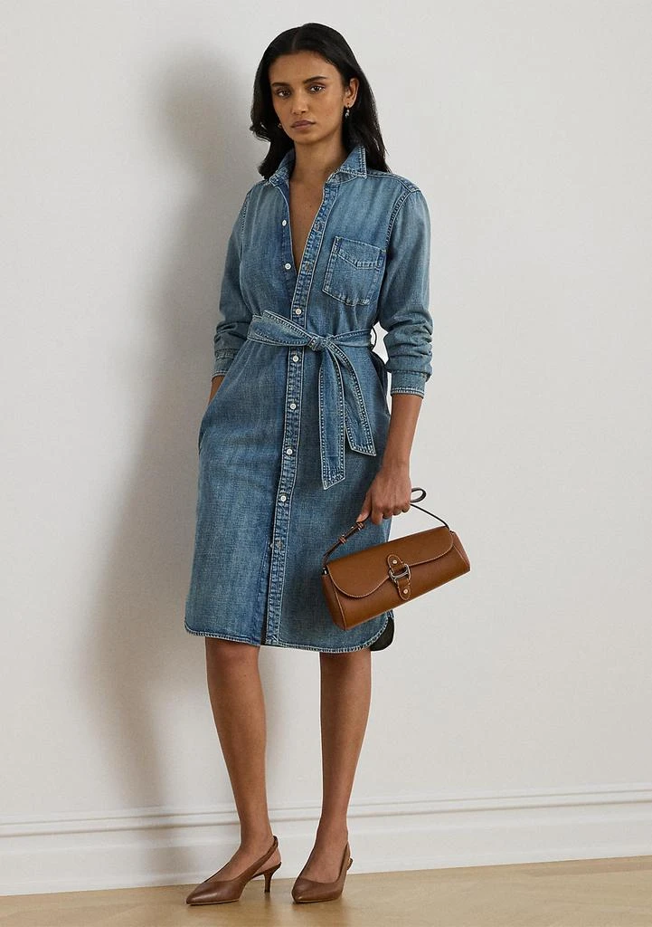 Ralph Lauren Belted Denim Shirtdress