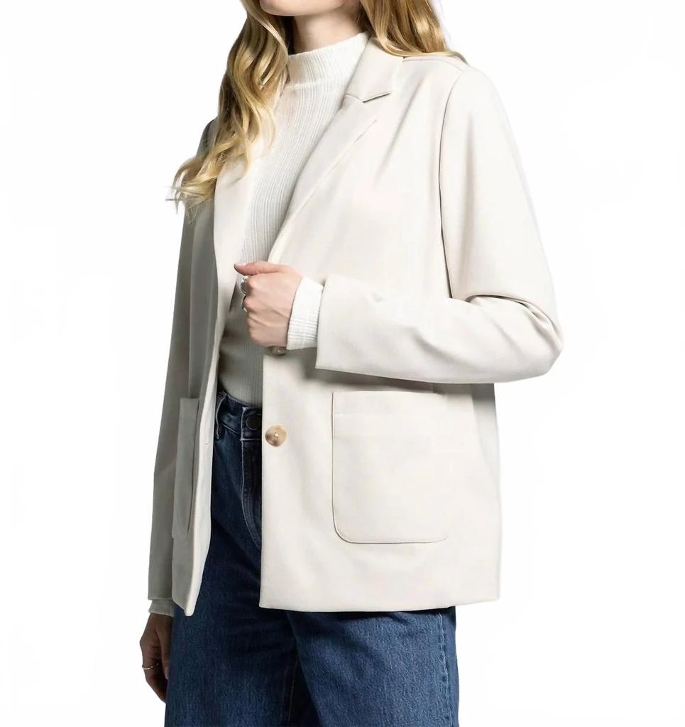 Thread 
Supply Thelma Blazer In Chateau Grey 3