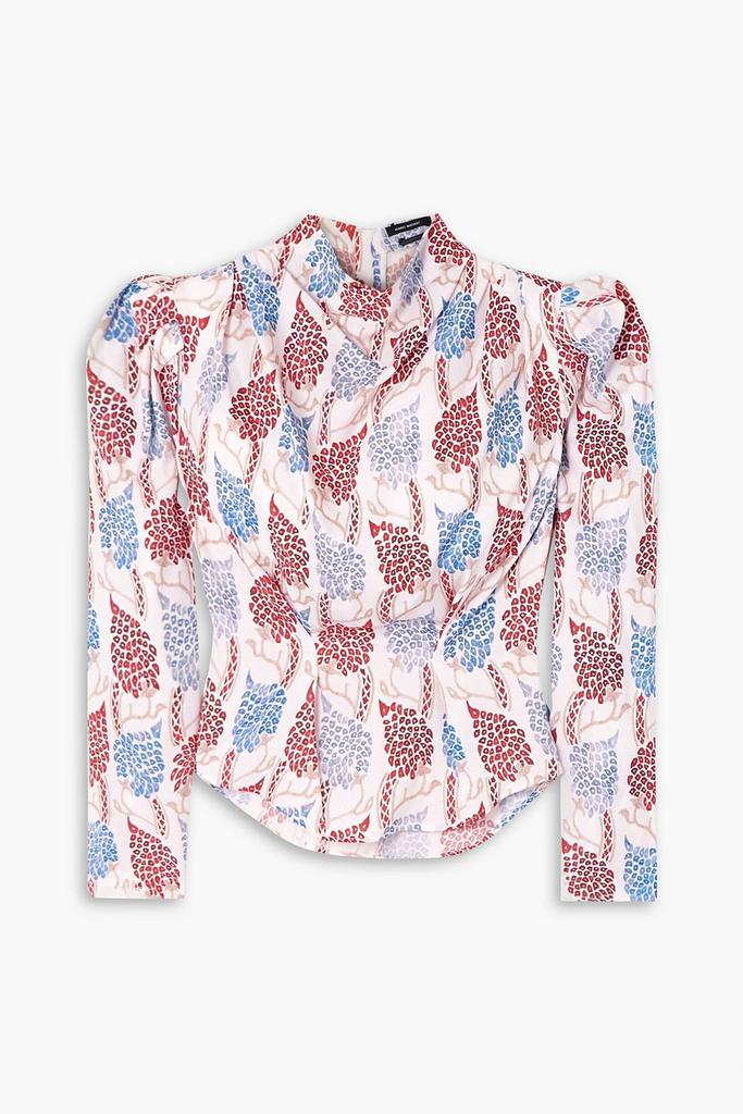 ISABEL MARANT Bayani printed Lyocell blouse