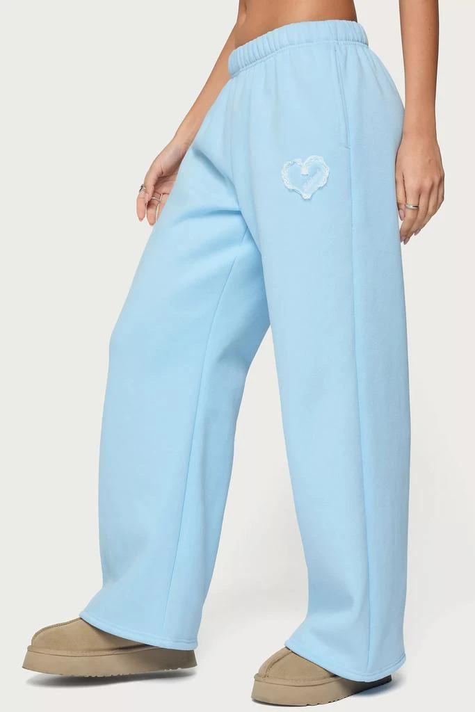 Edikted Edikted Love Edikted Wide Leg Sweatpants 3