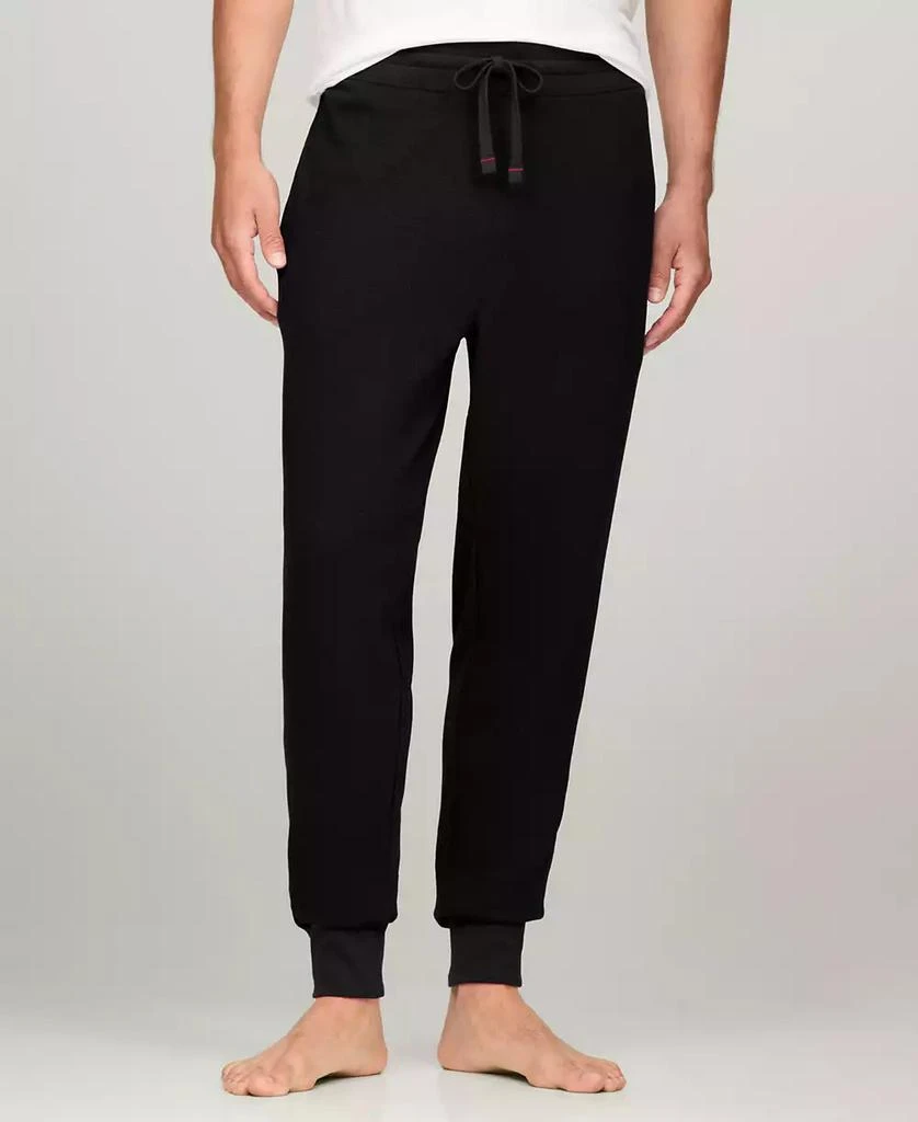 Tommy Hilfiger Men's Classic-Fit Waffle-Knit Thermal Pajama Joggers 1