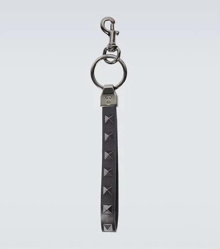Valentino Rockstud leather keychain 4