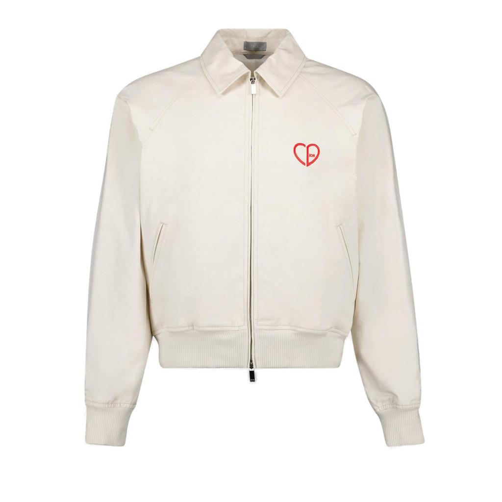 Shop Dior Homme Zip-Up Long-Sleeved Jacket on Sale at BeyondStyle
