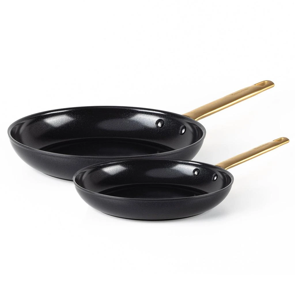 Greenpan Reserve 2-Piece Open Frypan Set, 8-Inch
10-Inch, Black/Gold
