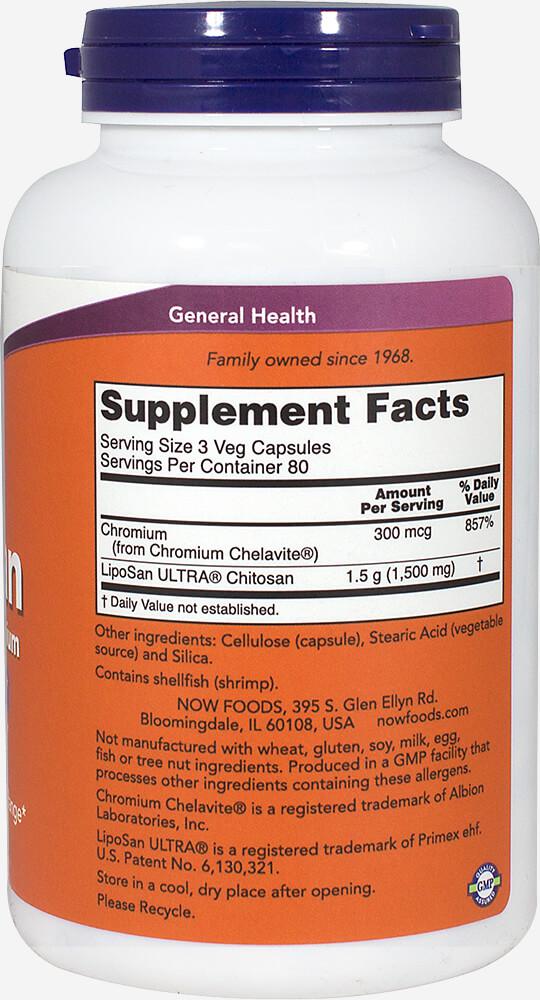 Now Foods Sports & Diet Products: Chitosan