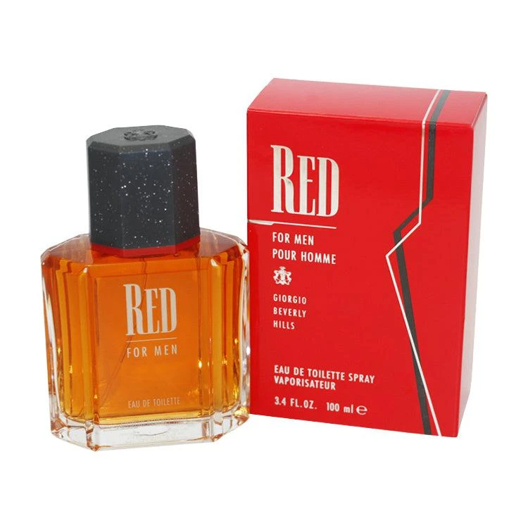 Giorgio Beverly Hills Red Eau De Toilette for Men 3.4 oz / 100 ml 1