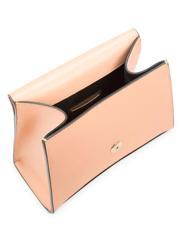 Mario Valentino Honey Logo Leather Shoulder Bag 3