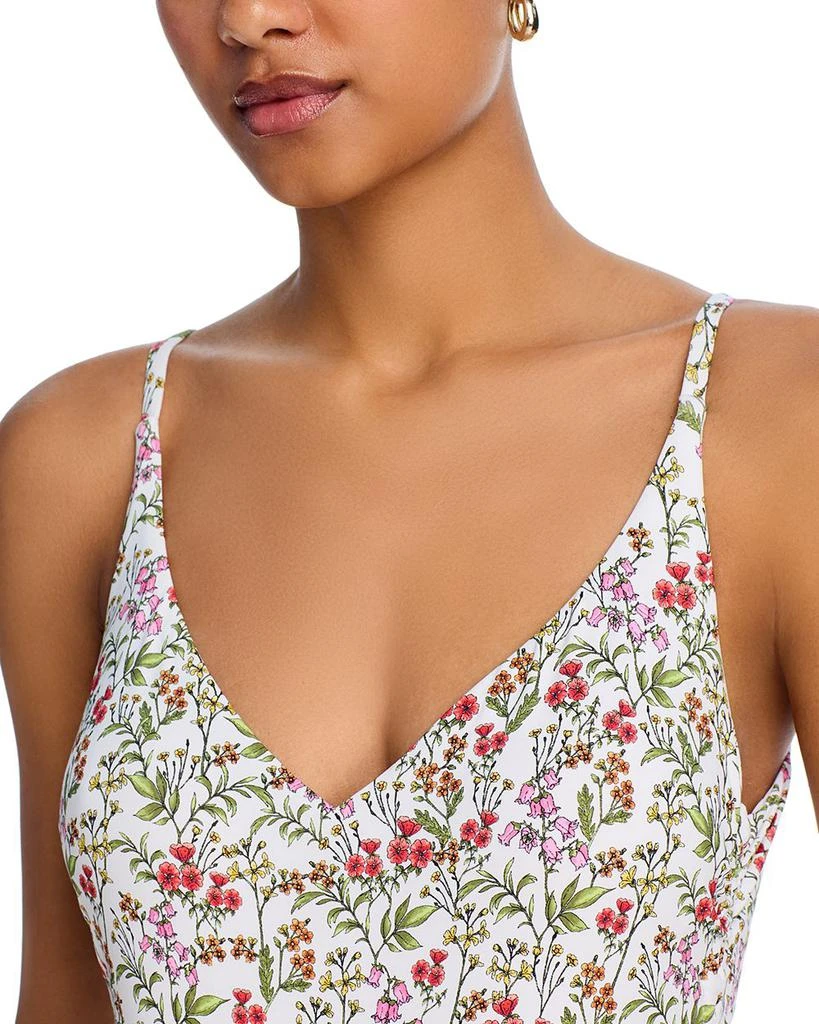 AQUA Swim Drawstring One Piece Swimsuit - Exclusive 4