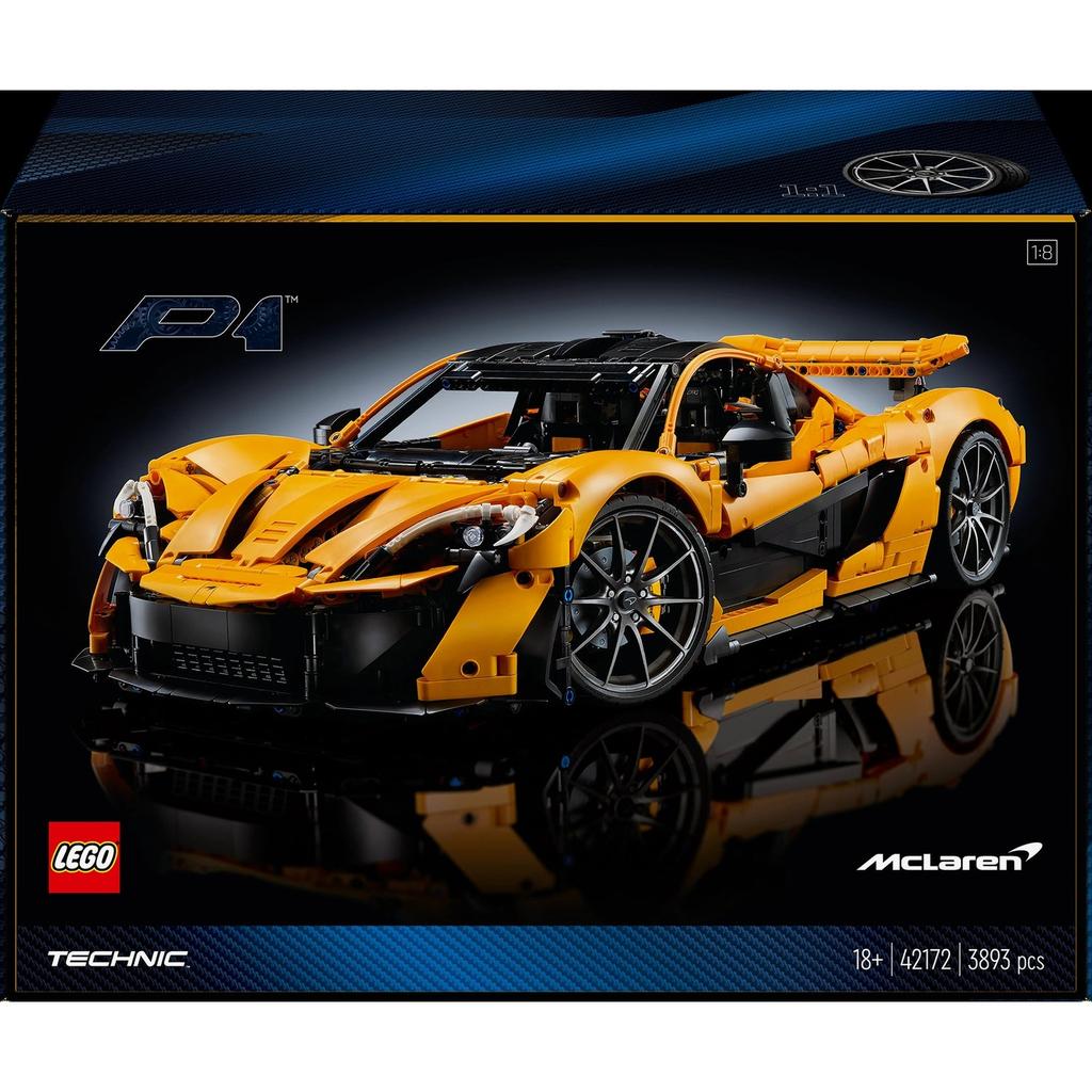 LEGO LEGO Technic McLaren P1 Model Car Set for Adults 42172