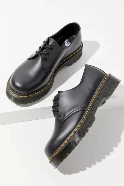 Dr. Martens Dr. Martens 1461 Bex Smooth Leather Platform Oxford 1