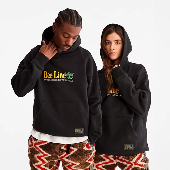 Timberland Bee Line x Timberland® Logo Hoodie in Black