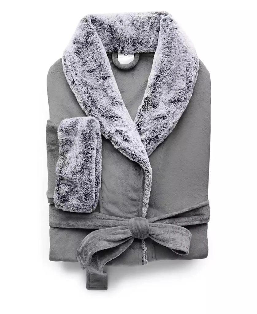 Hotel Collection Faux Fur Robe, Exclusively at Macy’s 6