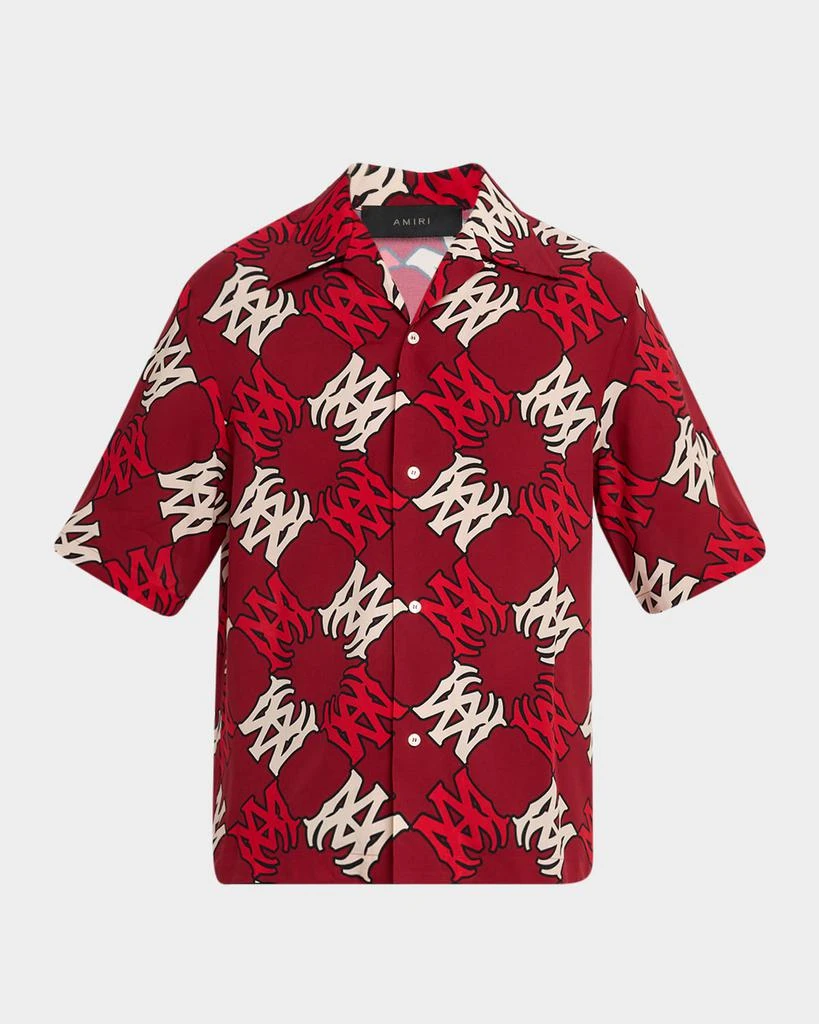 AMIRI Men's MA Quad Bowling Shirt 1