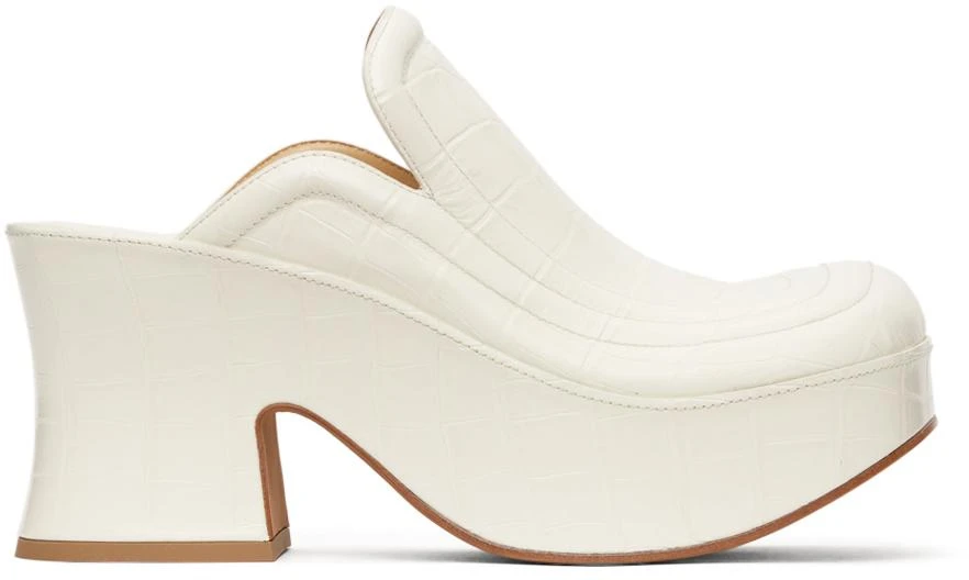 Bottega Veneta Croc Wedge Heels 1
