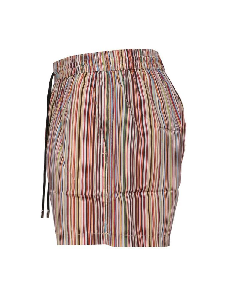 Paul Smith Paul Smith Striped Drawstring Swim Trunks 3